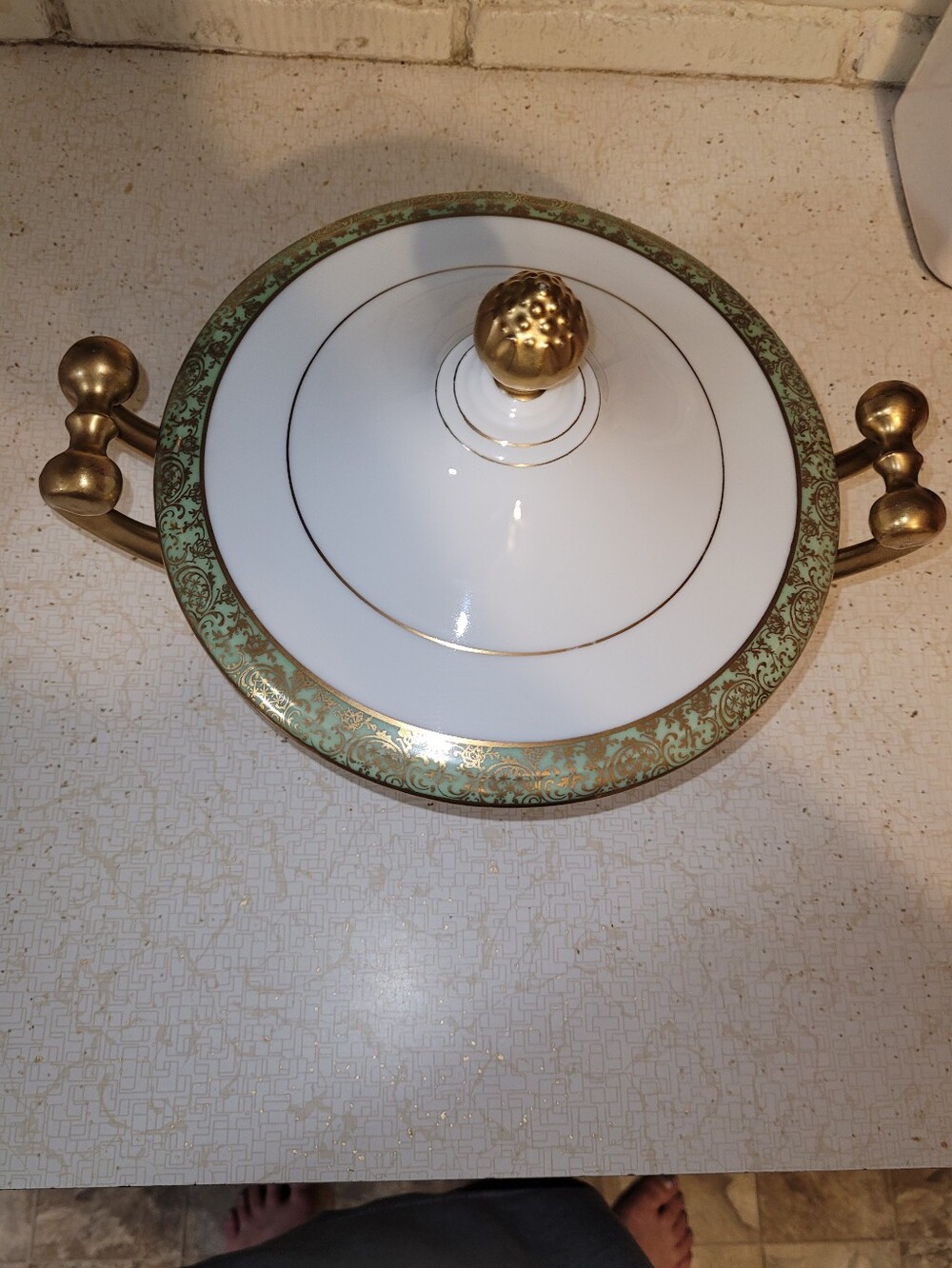 Hutschenreuther Selb LHS Bavaria mark from the 1925–1939 period, a lidded tureen - Picture 3 of 15